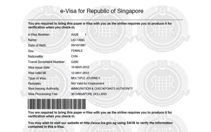 Chính sách cấp Visa cho lao động nước ngoài của Singapore