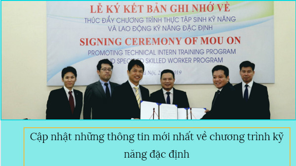 Cập nhật những thông tin mới nhất về chương trình kỹ năng đặc định